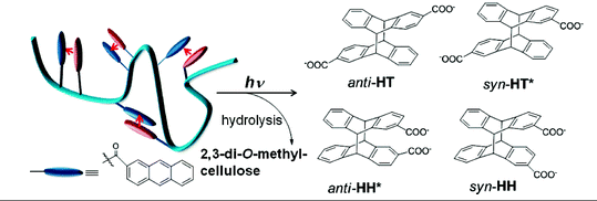 17.Diastereodifferentiating Photocyclodimerization of 2-Anthracenecarboxylate Tethered to Cellulose Scaffold. 
