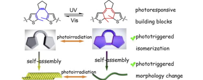 59.Recent advance of photochromic diarylethenes-containing supramolecular systems.