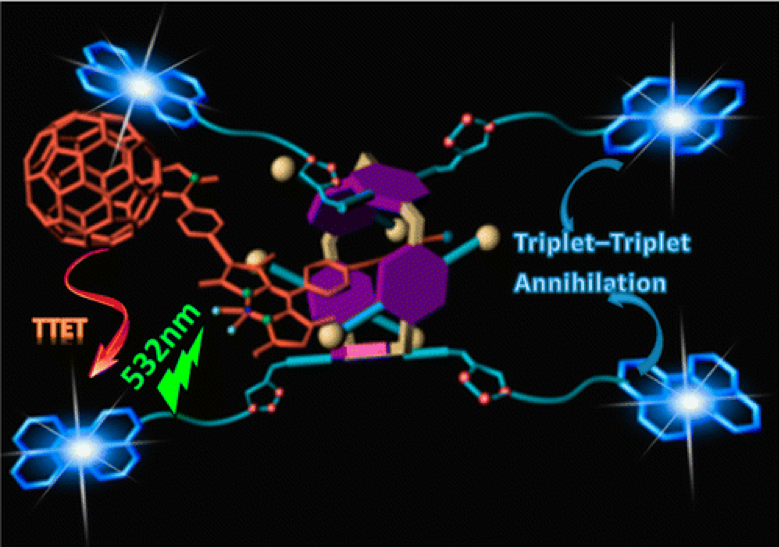 63.Enhanced triplet-triplet energy transfer and upconversion fluorescence through host-guest complexation.